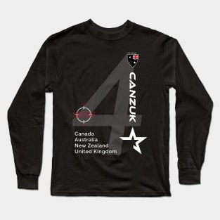 CANZUK Sports Design Long Sleeve T-Shirt